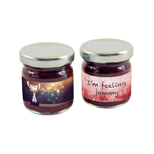 Branded Mini Jam Pot Branded Confectionery at Logo Delicious