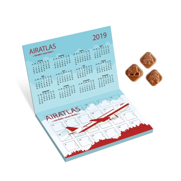 flip top promotional advent calendar 