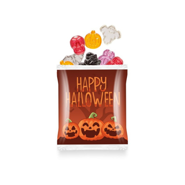 halloween themed pack of promotional sweets