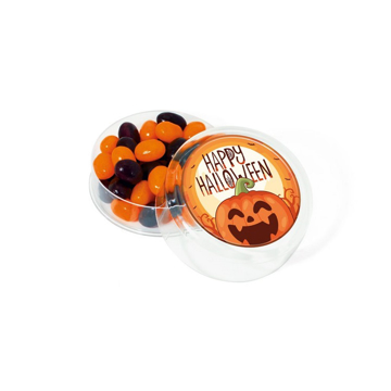 halloween themed jelly beans pot
