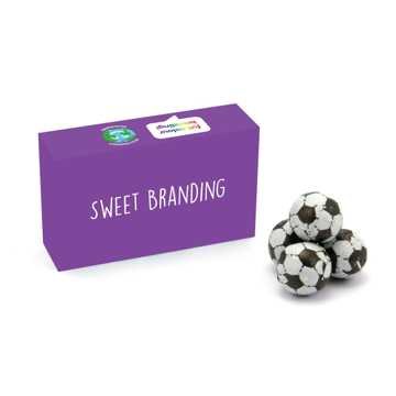 Picture of Branded Maxi Box of Chocolate Footballs