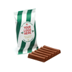 milk chocolate bar in a personalised printed wrapper