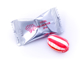 hard boiled fruit sweet in branded wrapper